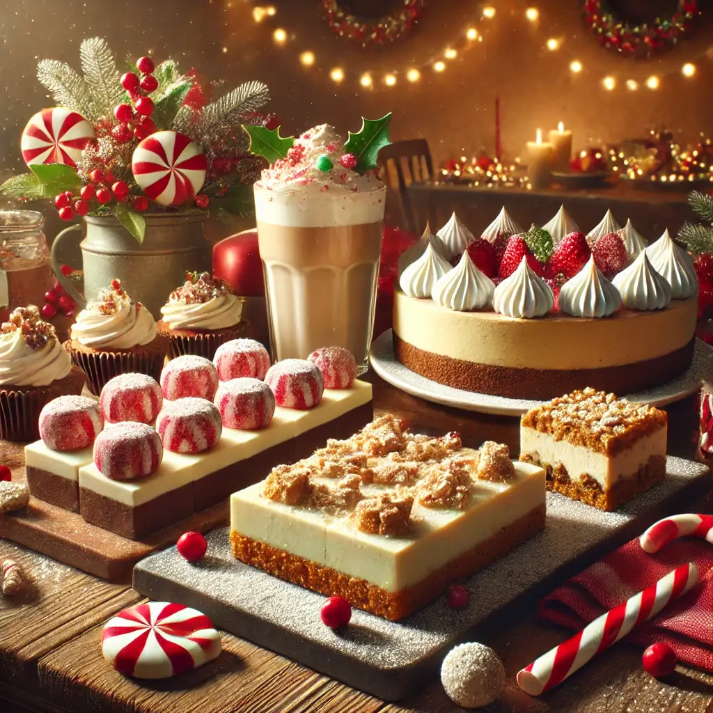 Holiday Desserts cover image Delicious Holiday Desserts cover image.